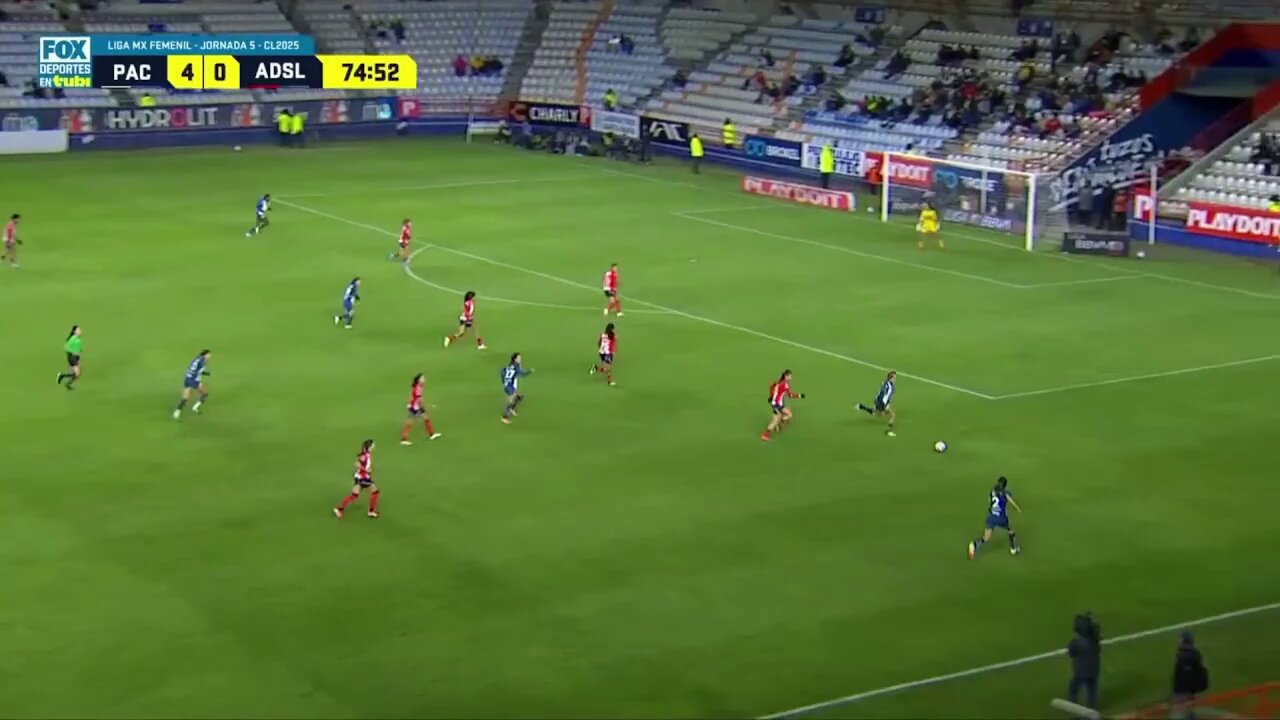 TREEEES, TREEEES, TRES GOLES 🆙Sí, @CharlynCorral lo hizo de nuevo. 😱💥#SomosDesafiantes⚡️