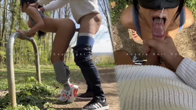 ?VIDÉO CADEAU?

Je me fait démolir en pleine forêt pendant ma séance de sport. Il m’a tout mis dans la