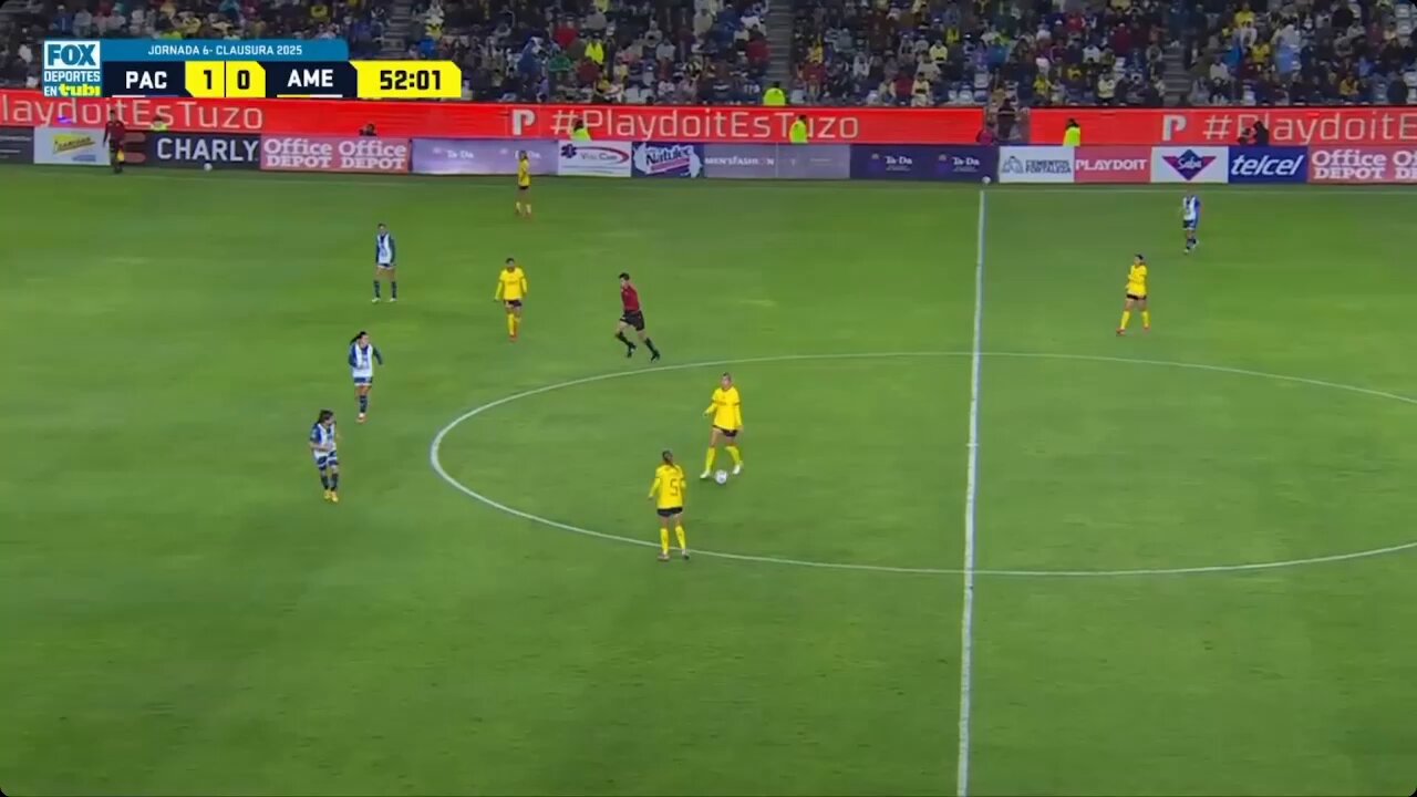 ¡SE EMPATABAAA! 😱💎 Montse Saldivar ponía el 1-1 al 52’. #SomosDesafiantes⚡️