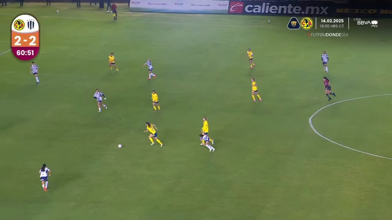 🤯 IRENEEEEE, qué manera de conectar con el balón para darle la ventaja a las 🦅Águilas.👉🏼   #FutFemDondeSea
