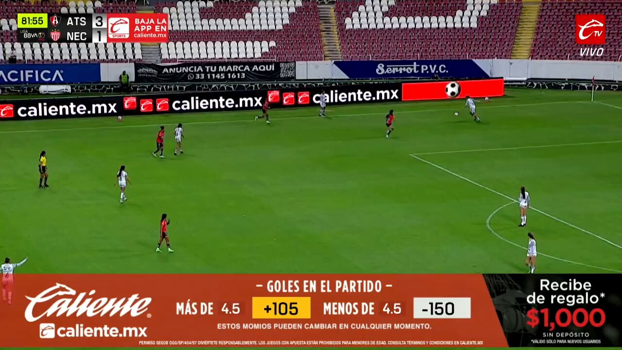 🤯 GOOOOOL, Kayla Fernández anotó el cuarto para las de la Academia. 🆙#SomosDesafiantes⚡️