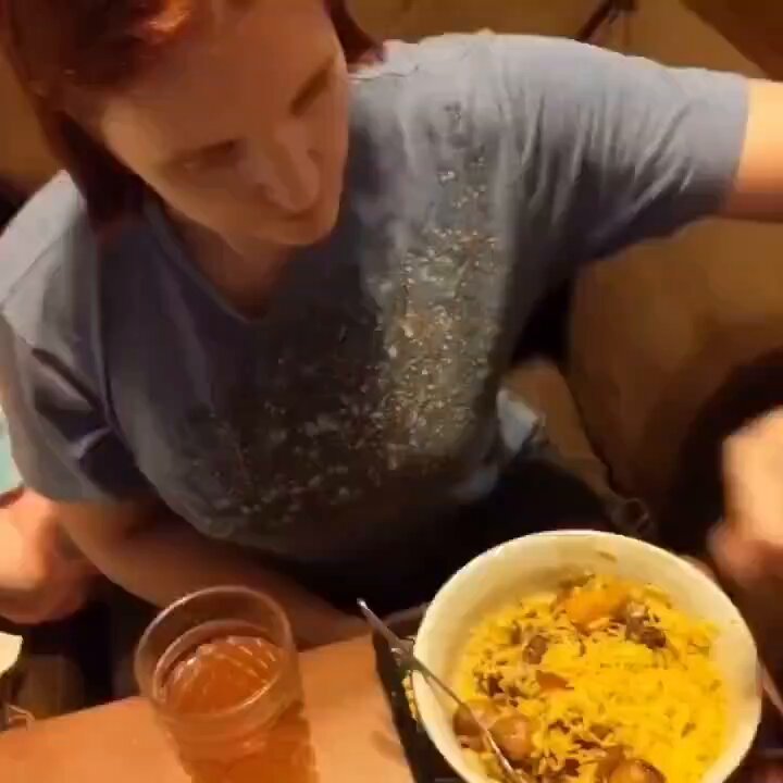 Cum with Food/Drinks 4