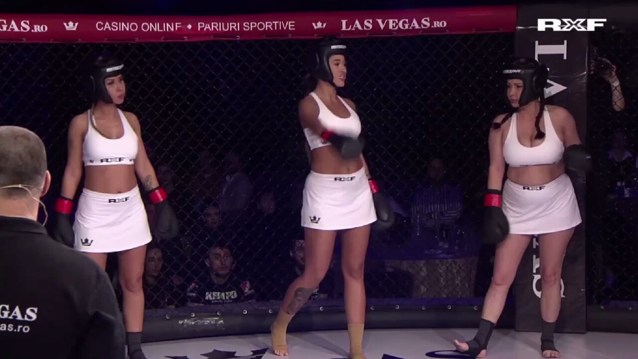 Collin Rugg on X: "NEW: Three Instagram and OF models get beaten up by two men during an MMA event in Romania. Why is this a thing? The fight was put on