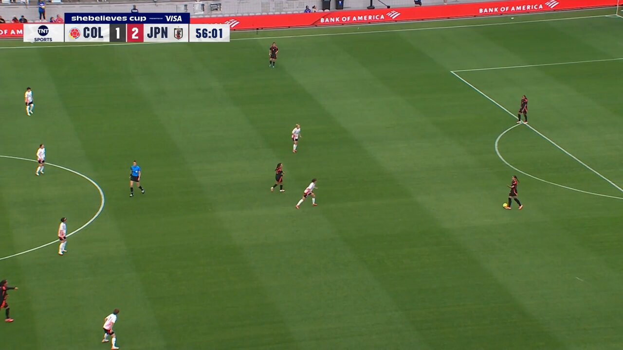 Japan gets their third! Tanaka gets her second assist of the tournament on this Maika Hamano finish 👏#shebelievescup x @Visa
