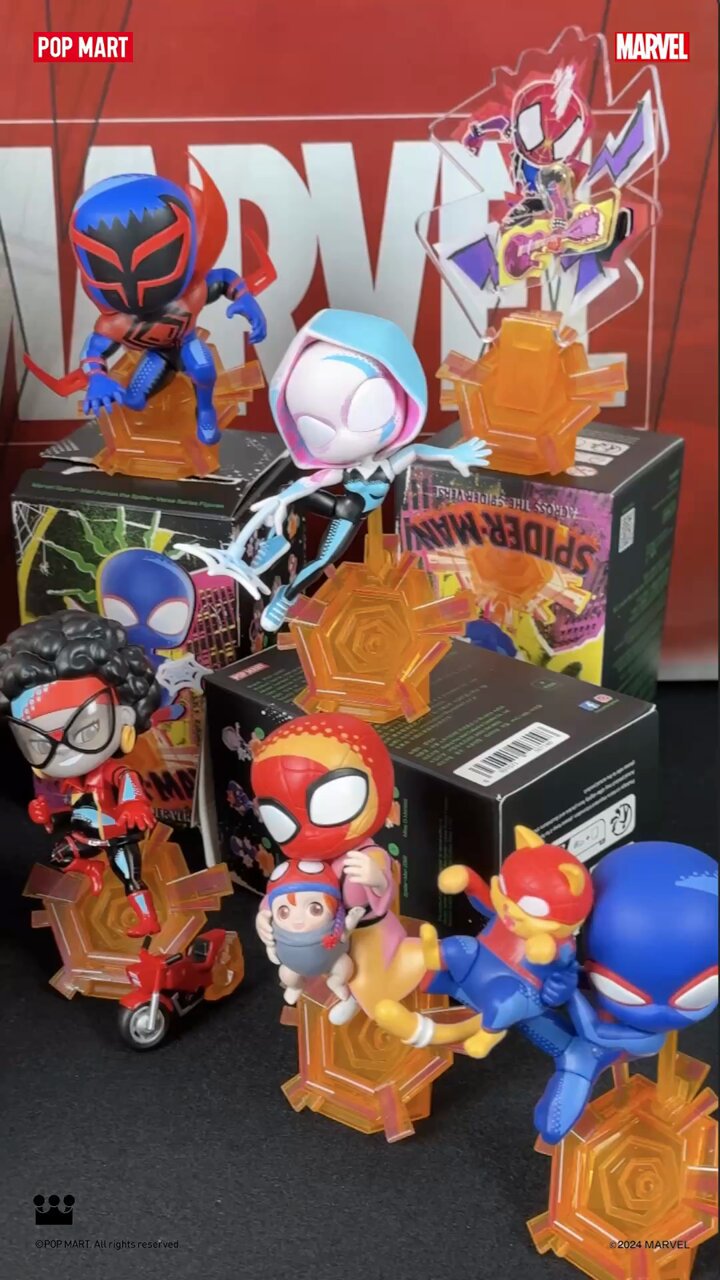 POP MART スパイダーマン フィギュア（Marvel Infinity Saga