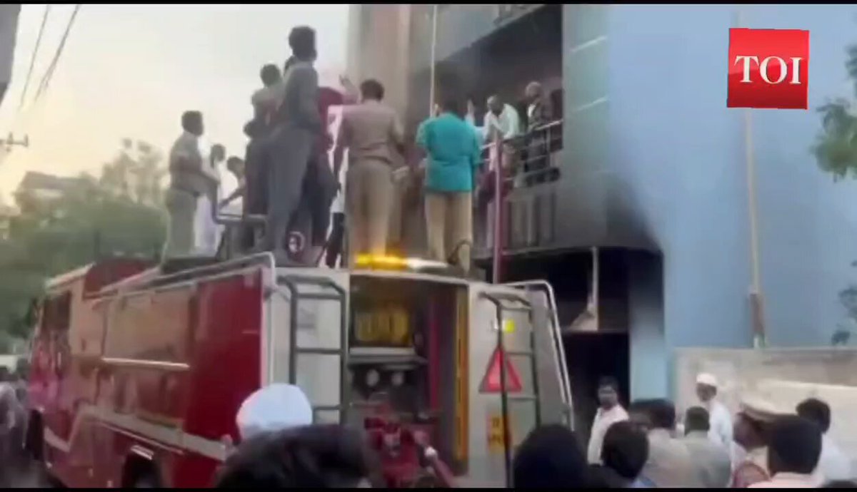 TOI Hyderabad on X: "Three people, including a child, died of suffocation after a #fire broke out in a residential building at #Puppalguda in #Manikonda https://t.co/3ozvibNsls" / X