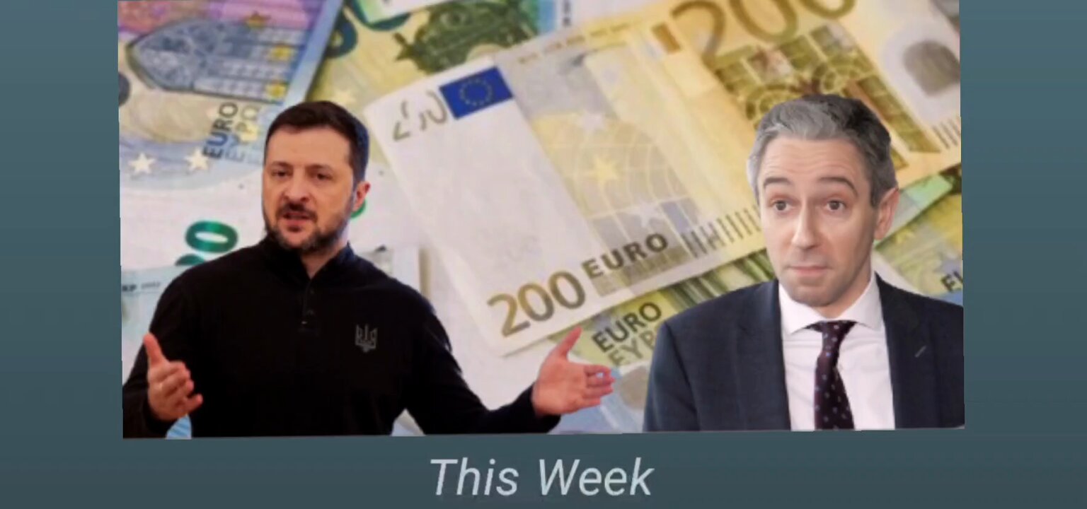 Simon Harris talks about the hundreds of millions of euro Ireland will send to Ukraine