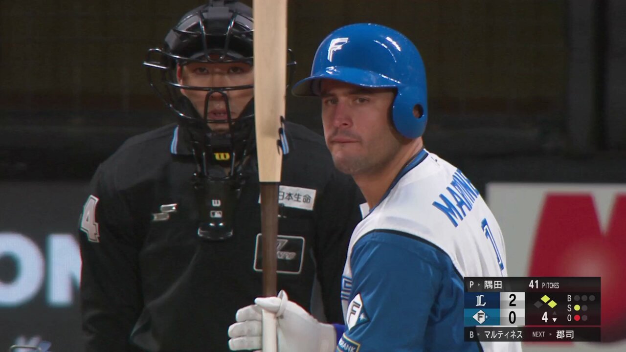 【レア】北海道　日本ハム　ファイターズ　マルティネス　ユニフォーム　ミズノ　L レア】北海道 日本ハム ファイターズ マルティネス ユニフォーム
