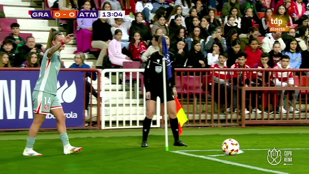  0-1 false @AtletiFemenino false 25’📺 @teledeporte#CopaDelaReinaIberdrola false #FutFem