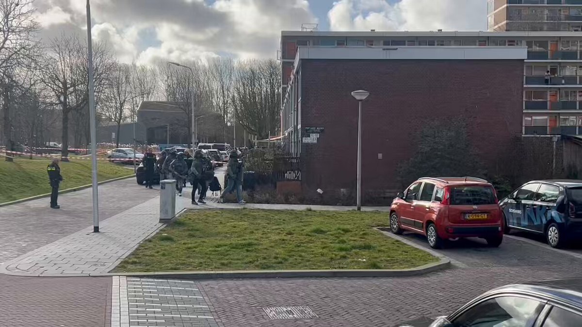 Arrestatieteam treedt op in Delft na melding van gewapende man