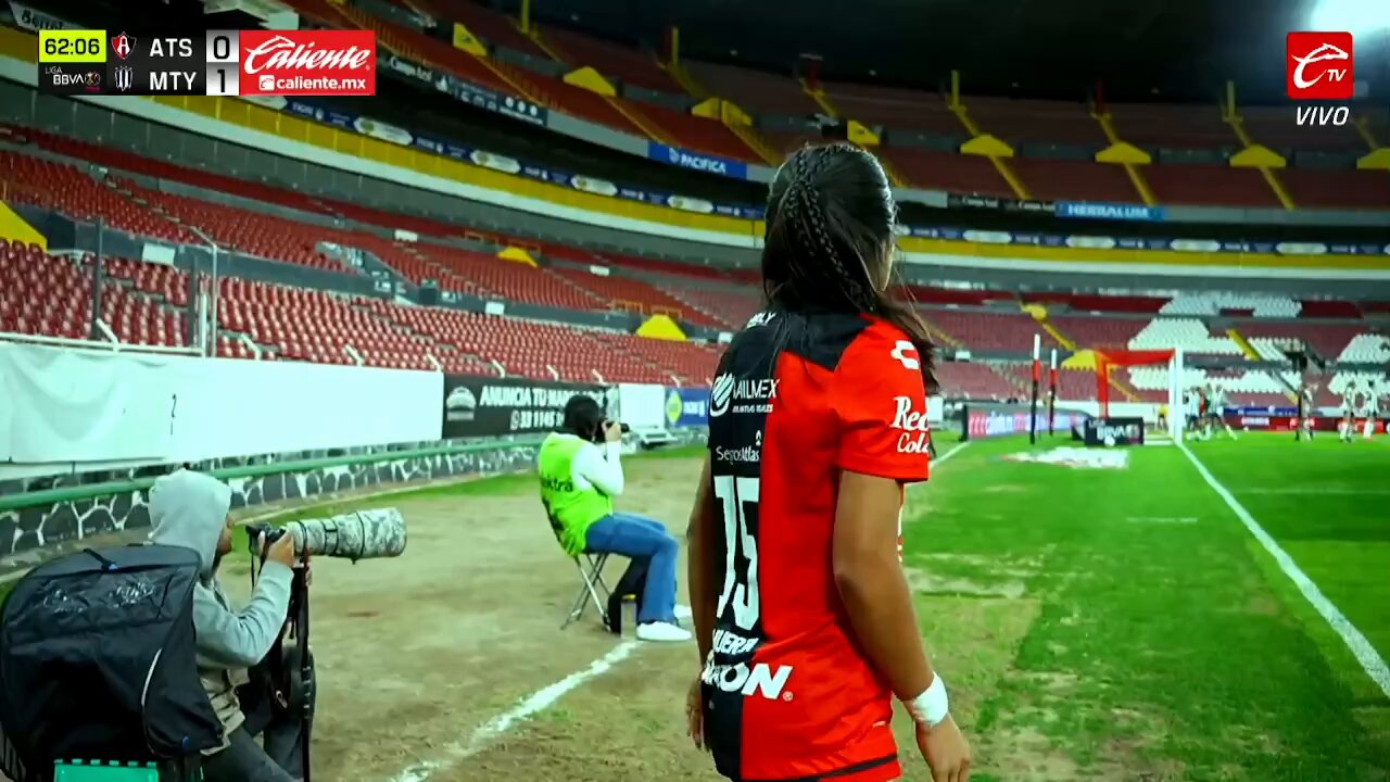 Y así fue el gol del empate de María Paula Salas. 🔥#SomosDesafiantes⚡️