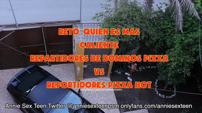 VIDEO COMPLETO RETO 
#Repartidor #DominosPizza vs #Repartidor #UberEats 

quien es mas caliente?????

#AnnieSexTeen