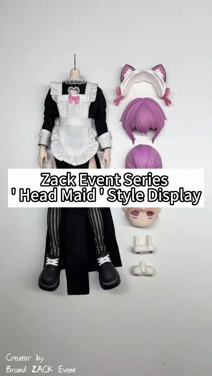 zack event扎克事件 　シークレット　メイド長 ドール ZaoC「ザック・イベント」メイド長 シークレット ZACK EVENT
