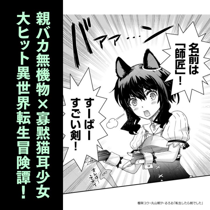 丸山朝ヲ@コミカライズ「転生したら剣でした」17巻発売中
