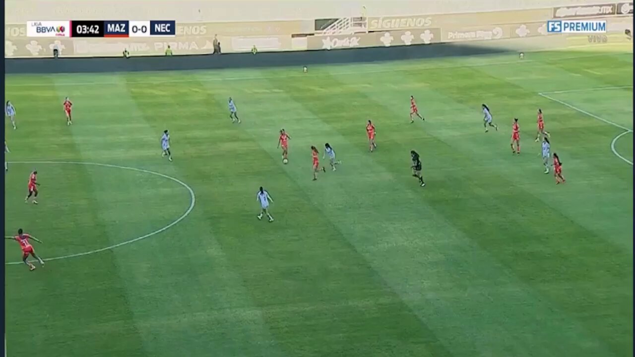 Aquí el tanto que adelantó a las Mazatlecas 💪