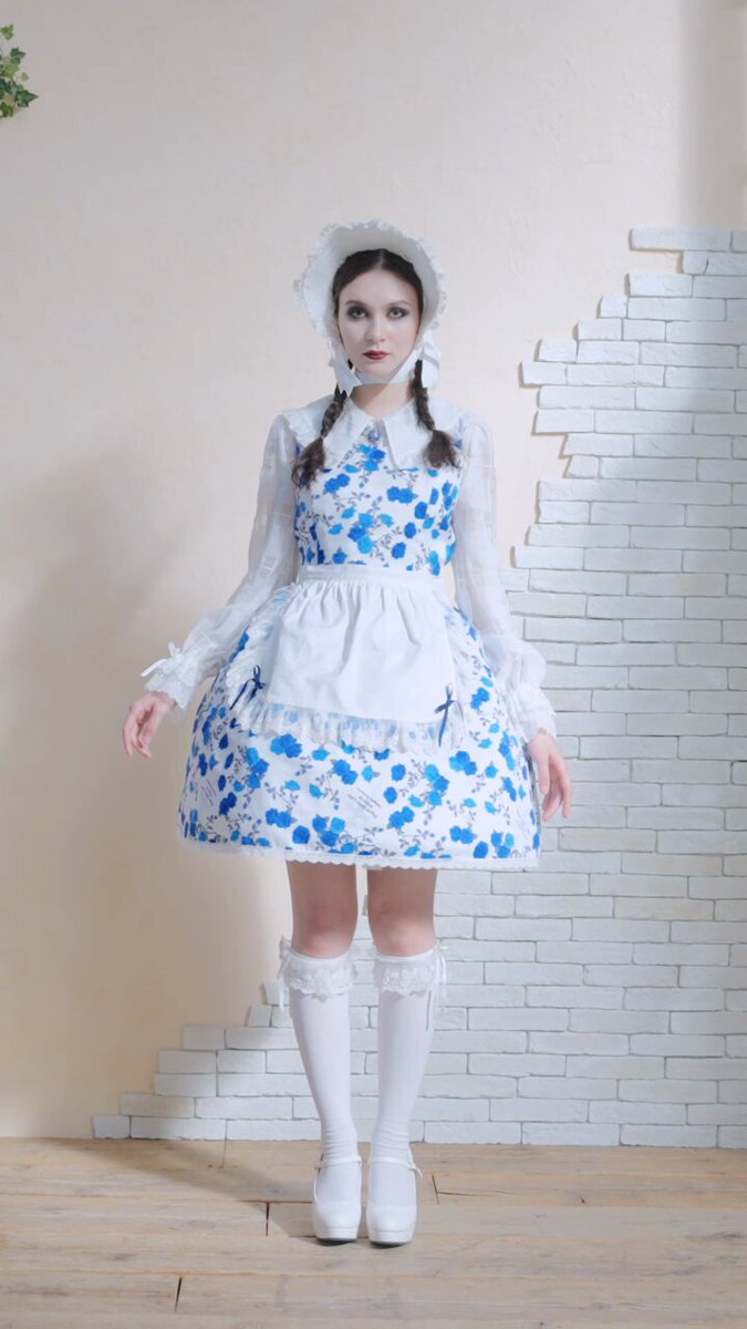 Moi-meme-Moitie モワティエ 青薔薇の誓いジャンパースカート 9号