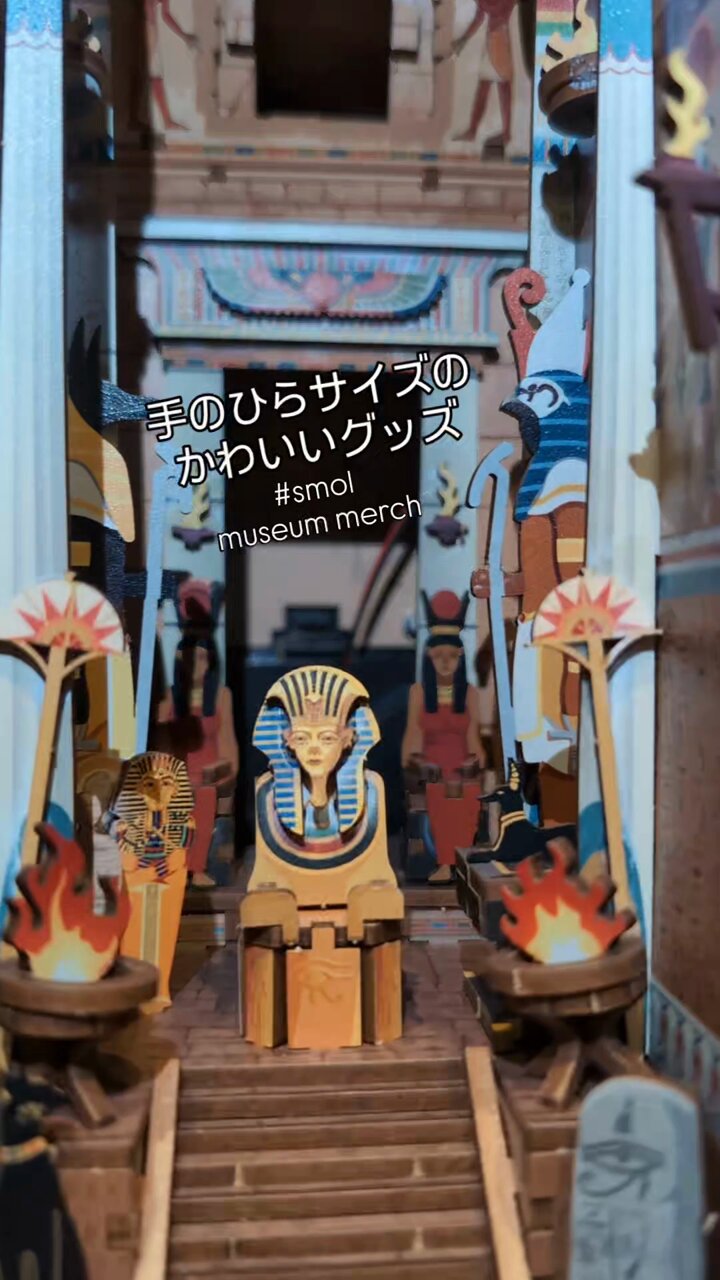 ラムセス大王展 アンク バステト スカラベ ピンバッジ