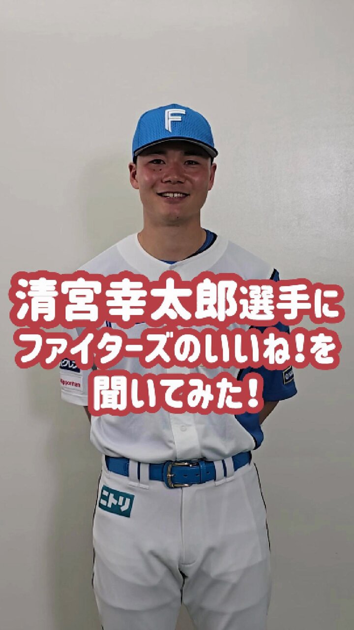 日本ハムファイターズ 清宮幸太郎選手 アンダーシャツ 北海道日本ハムファイターズ清宮幸太郎ユニフォーム