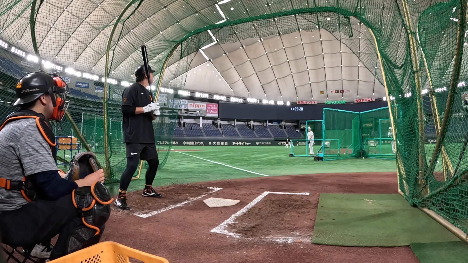 読売ジャイアンツ　長野久義　投げ込みサインボール　投げ入れ　東京ドーム　80周年 読売ジャイアンツ 長野久義 投げ込み直筆サインボール 投げ入れ