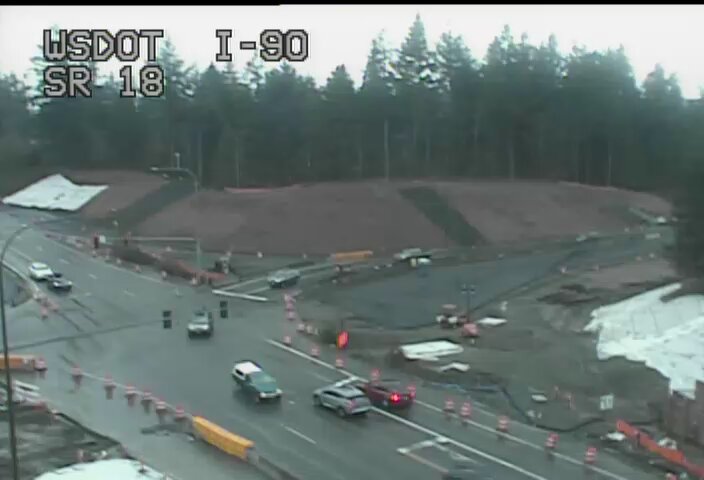 WB I-90オフランプの再開