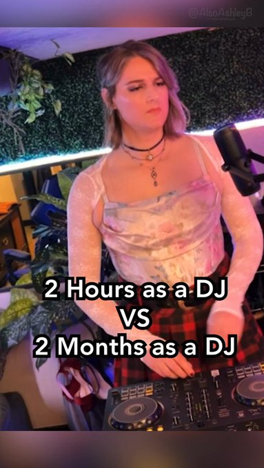 2 Hours as a DJ vs. 2 Months as a DJ... Been such a fun hobby to dive into ? https://t.co/Ft61eX7QoM