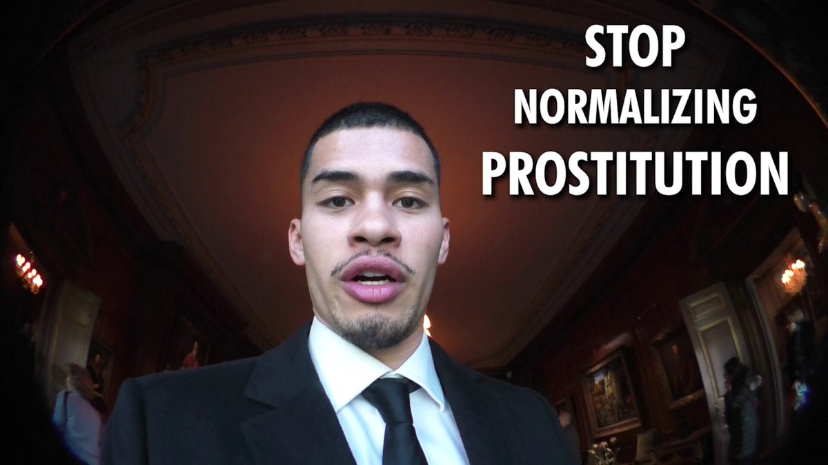 STOP NORMALIZING PROSTITUTION.