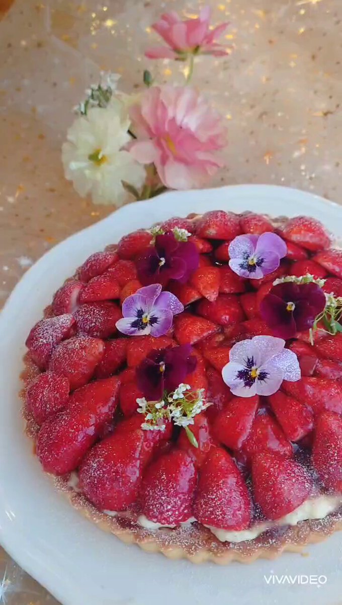 いちごのタルト