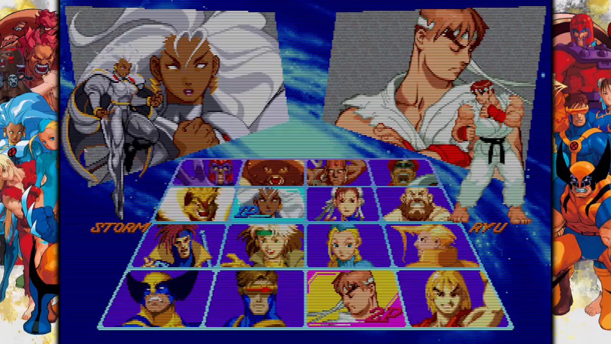 X-MEN VS. STREET FIGHTER 初期版 みんな大好きサイクロプスくん