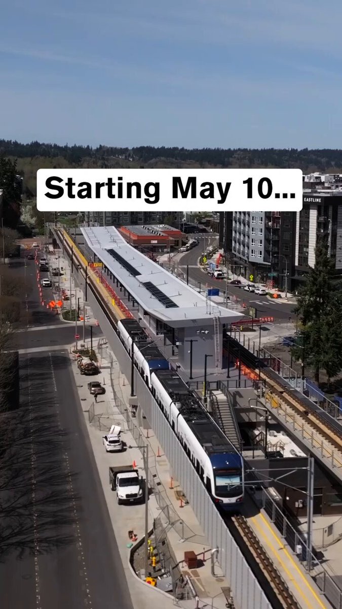 #Helloredmond!Hai trạm đường sắt nhẹ mới sẽ được