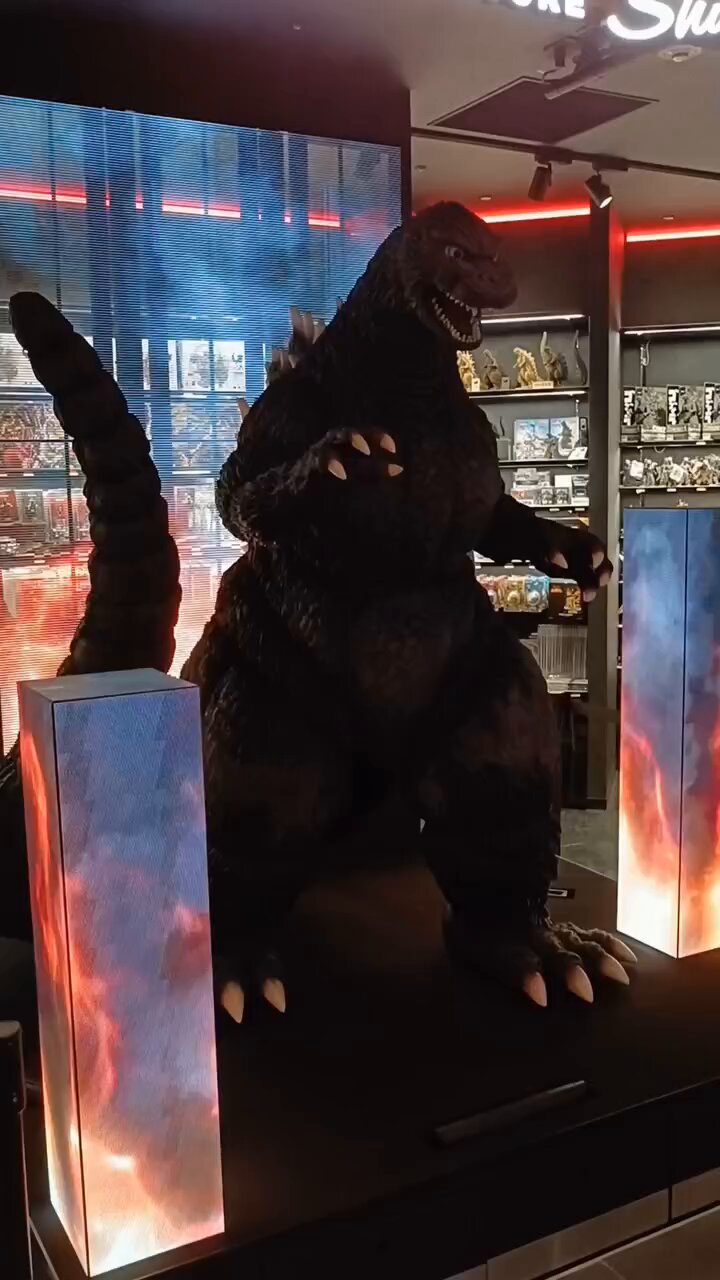 バーニングゴジラ 原型を作りました スパイラルスタジオから予約受付中の