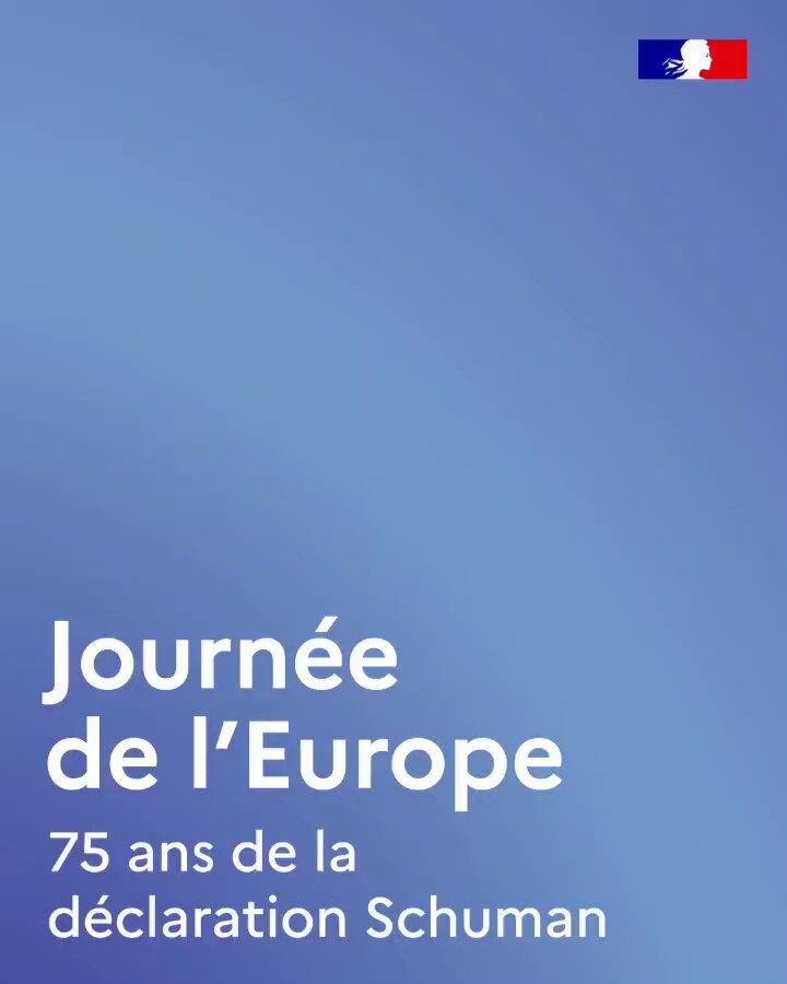 Image de Préfet du Doubs - #9mai | 75 ans de la déclaration Schuman prononcée au France Diplomatie 🇫🇷🇪🇺. 75 ans de construc