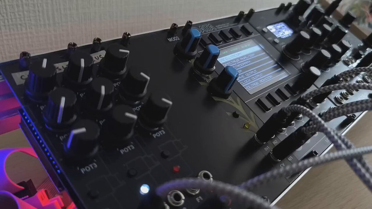 HAGIWO MOD1 MOD2 セット　ドラム音源モジュール　モジュラーシンセ HAGIWO MOD1 MOD2 セット ドラム音源モジュール モジュラー