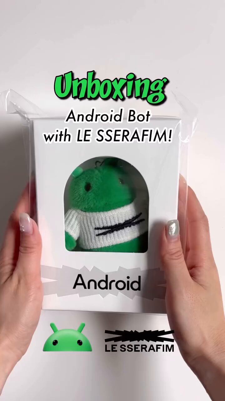 lesserafim ルセラフィム Android bot コラボ キーホルダー L on X: 