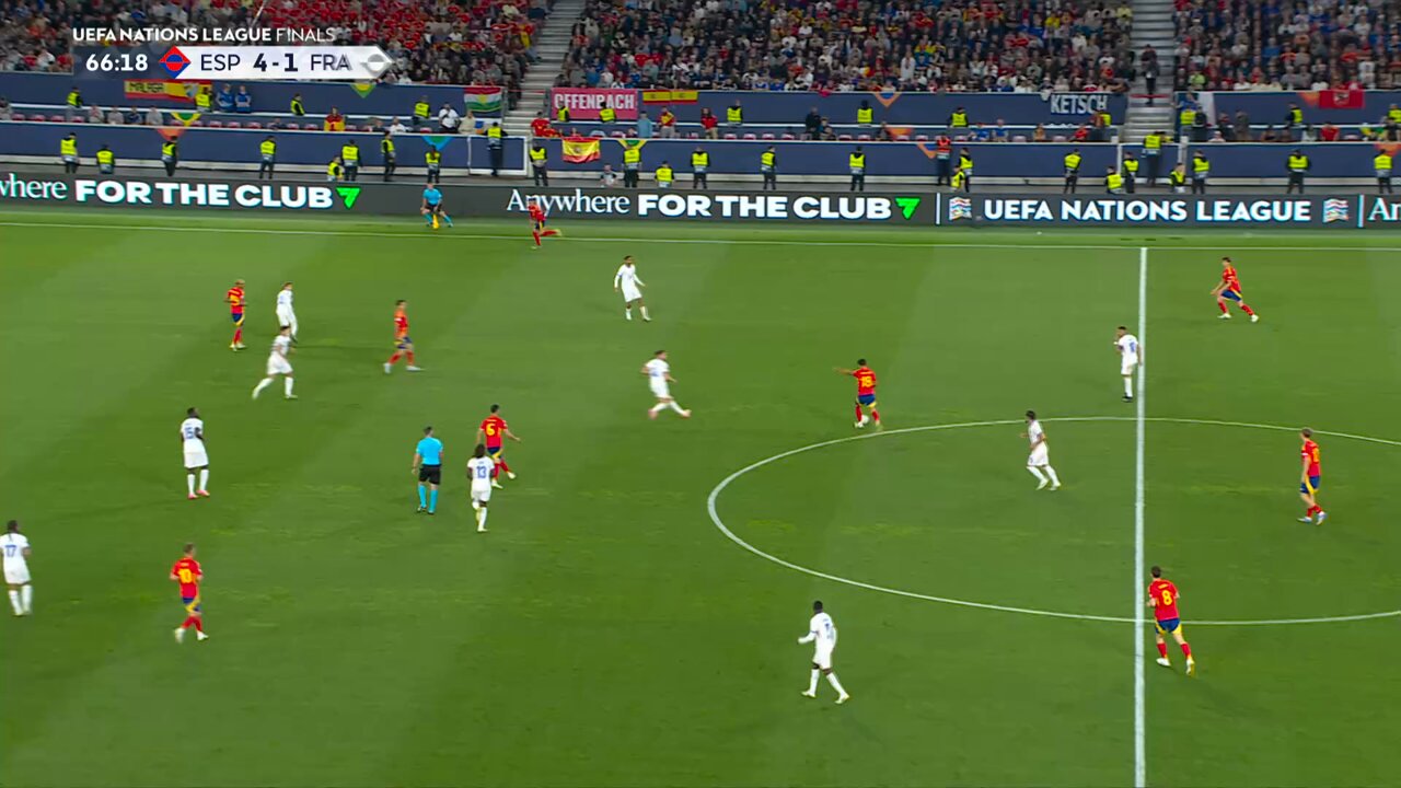 LAMINE YAMAL SCORES HIS SECOND GOAL OF THE MATCH! 🇪🇸🔥Spain is up 5-1 over France 😱