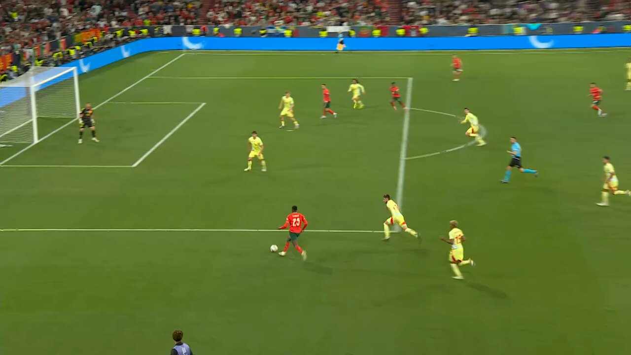 40. Years. Old. 🐐More angles of Ronaldo's equalizer for Portugal in the UEFA Nations League Final 🇵🇹