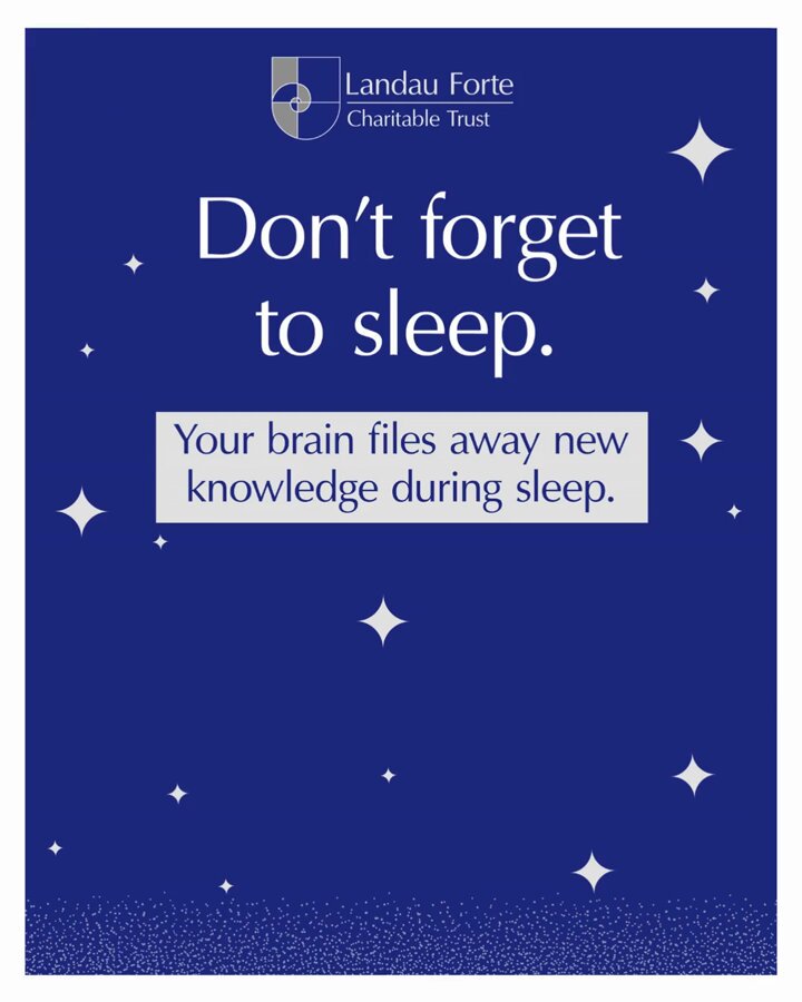 Image for the Tweet beginning: Late-night cramming? Not worth it.
Your