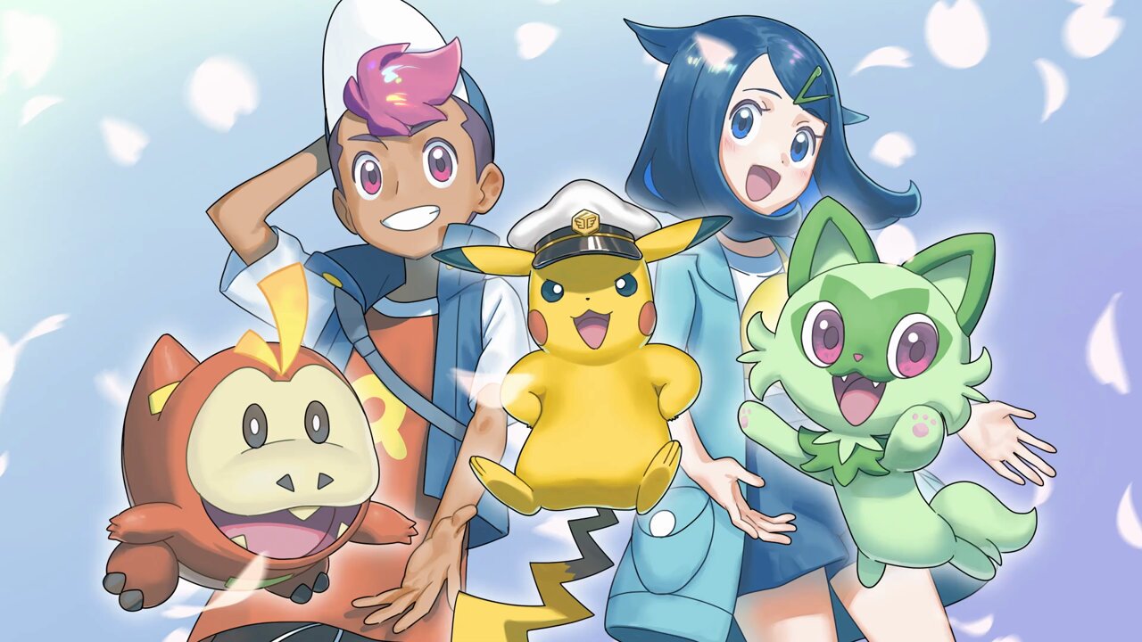 アニメポスター　ポケモン/ピカチュウ企業物謹賀新年ポスターa A1 ポケットモンスター」新シリーズ 声優・あらすじ・キャラクター
