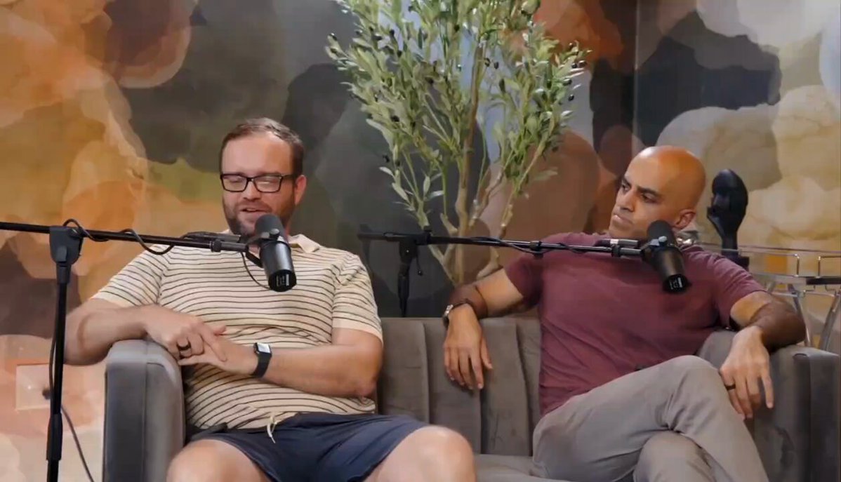 Vladimir Novakovski and Haseeb Qureshi discussing Lighter's strategy