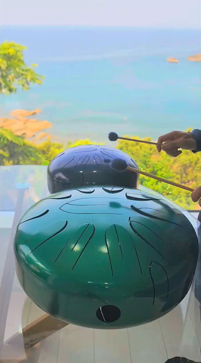 さざなみ楽器工房 / さざなみドラム・クリスタルハープ