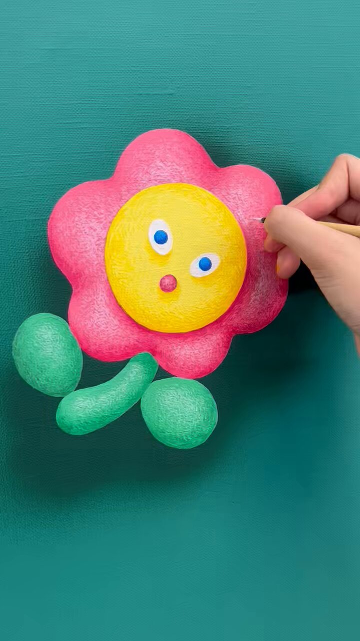 東京藝術大学 信英 シニョン アート作品 アクリル？ 油彩？ ① 東京藝術大学 信英 シニョン アート作品 アクリル？ 油彩？ ②
