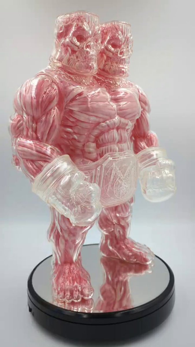 ジャイアントゴリラフランケン MMA ゴールドブラックマーブルカラー ソフビ ジャイアントゴリラフランケン MMA ゴールドブラックマーブルカラー