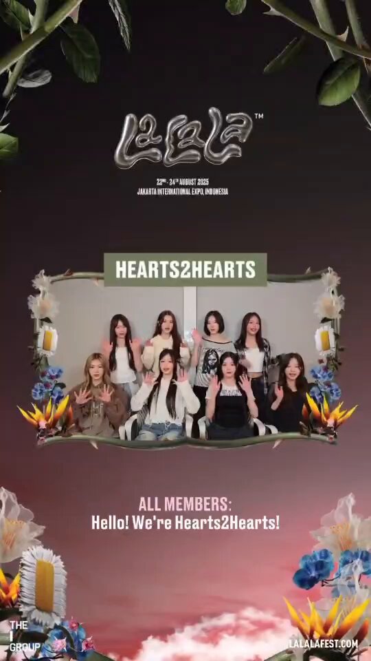 Hearts2Hearts H2H The chase dmm サイン会 8枚 Debut D-5' Hearts2Hearts unveiled 'The Chase' Teaser Photos