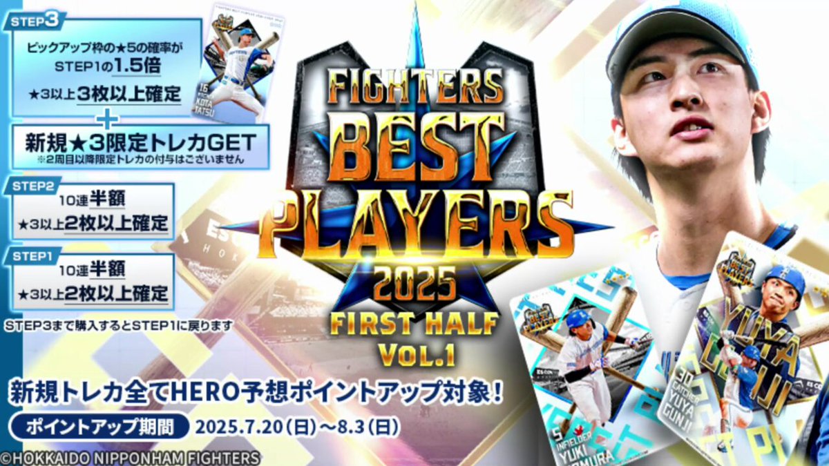 北海道日本ハムファイターズ公式 (@FightersPR) / X