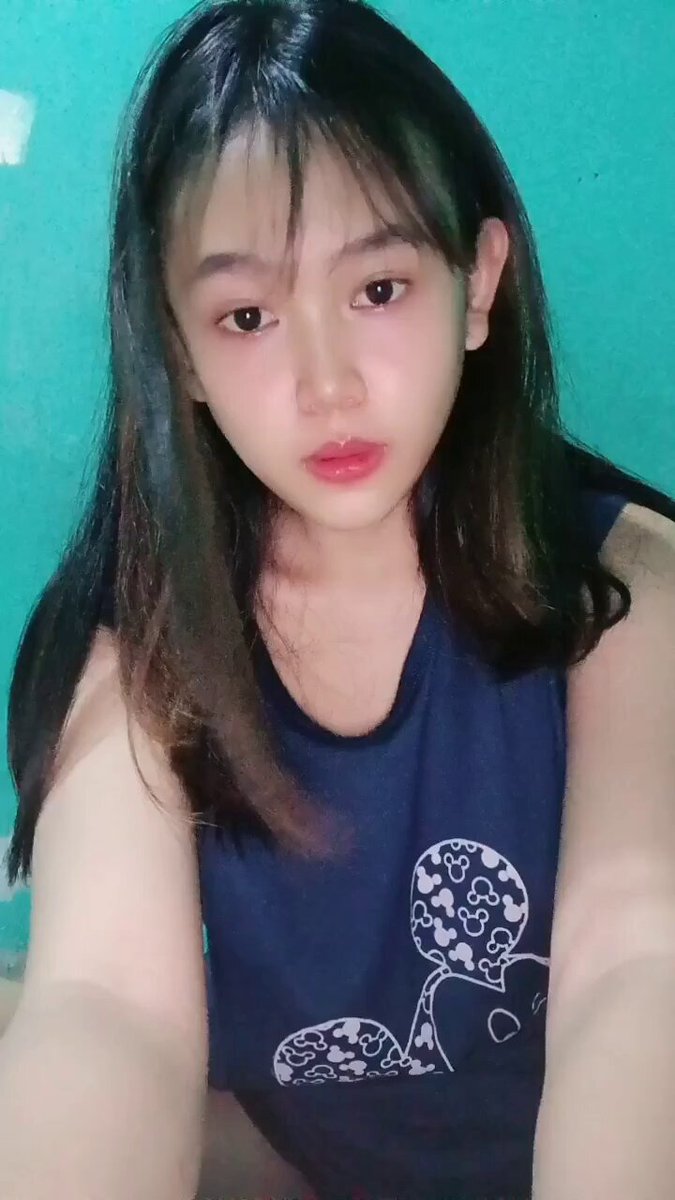 cewek kaos biru virall part 1
