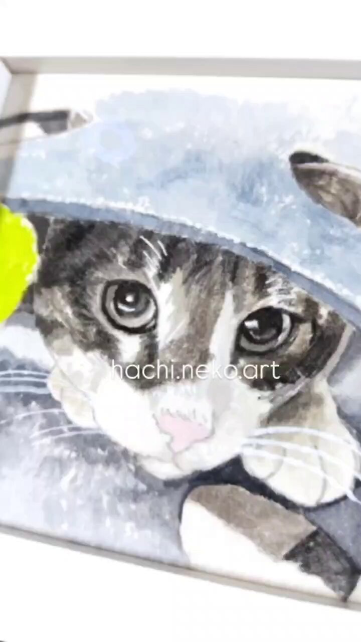 【真作】版画　ジクレー　気品あふれる猫　存在感を放つアート作品　V118 真作】版画 ジクレー 気品あふれる猫 存在感を放つアート作品 V118