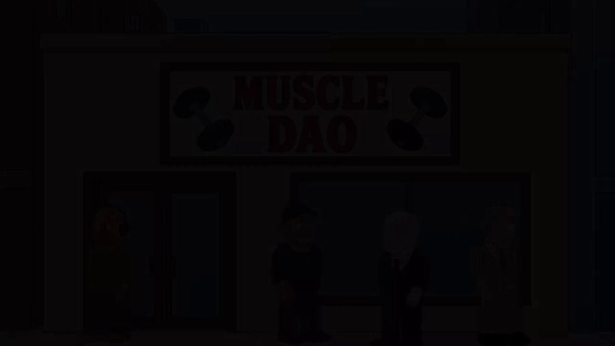 Muscle DAO gym exterior