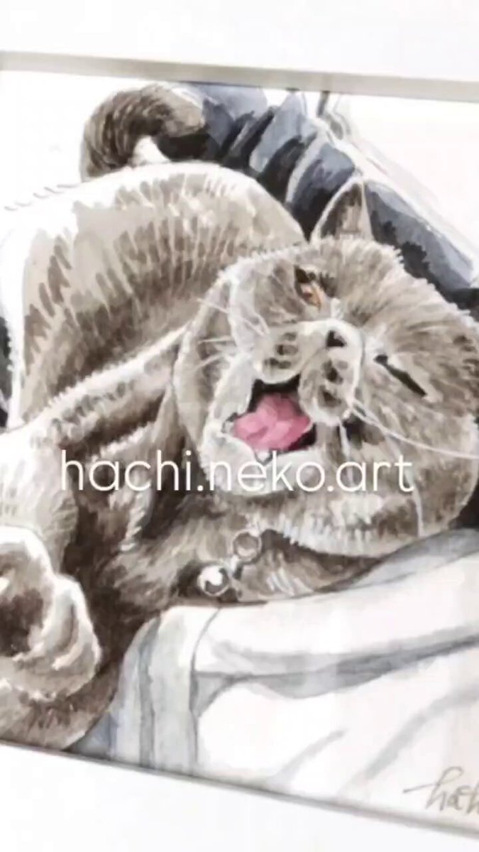 はち・ねこ画家🎨ご依頼受付中 on X: 