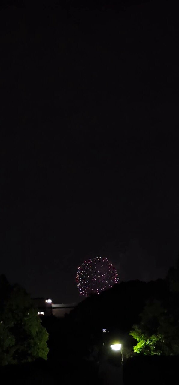 火夜さま Approximately 18,000 fireworks will light up the night sky