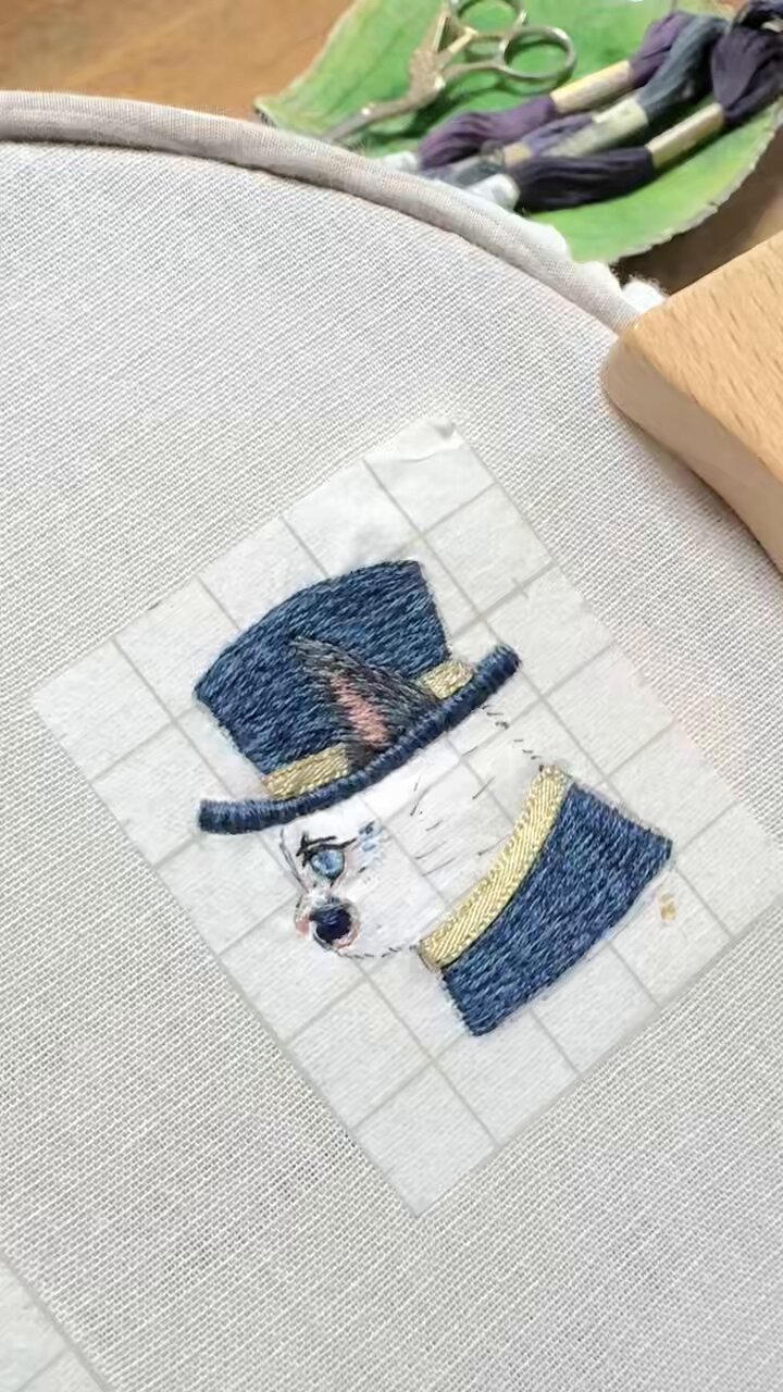 アンティークキルト＆手刺繍アニマル·͜· ♡ アンティークキルト＆手刺繍アニマル·͜· ♡ アンティークキルト