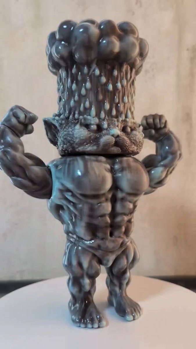 もうこやま　マッスルボディー　ソフビ もうこやま (モウコヤマ) ソフビフィギュア マッスルボディ